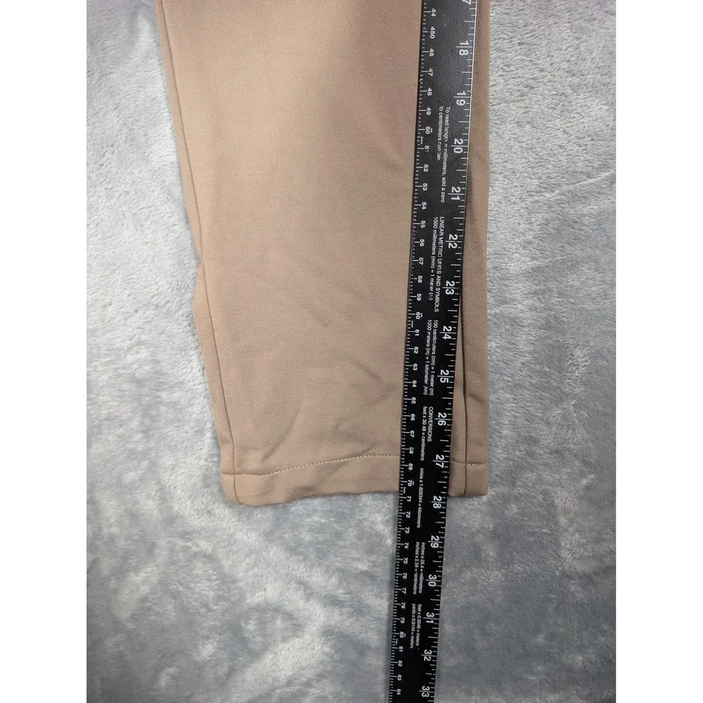 Au Noir Infinity Pants Mens 33x28 Beige Stretch Chino Slim Tapered Casual Golf